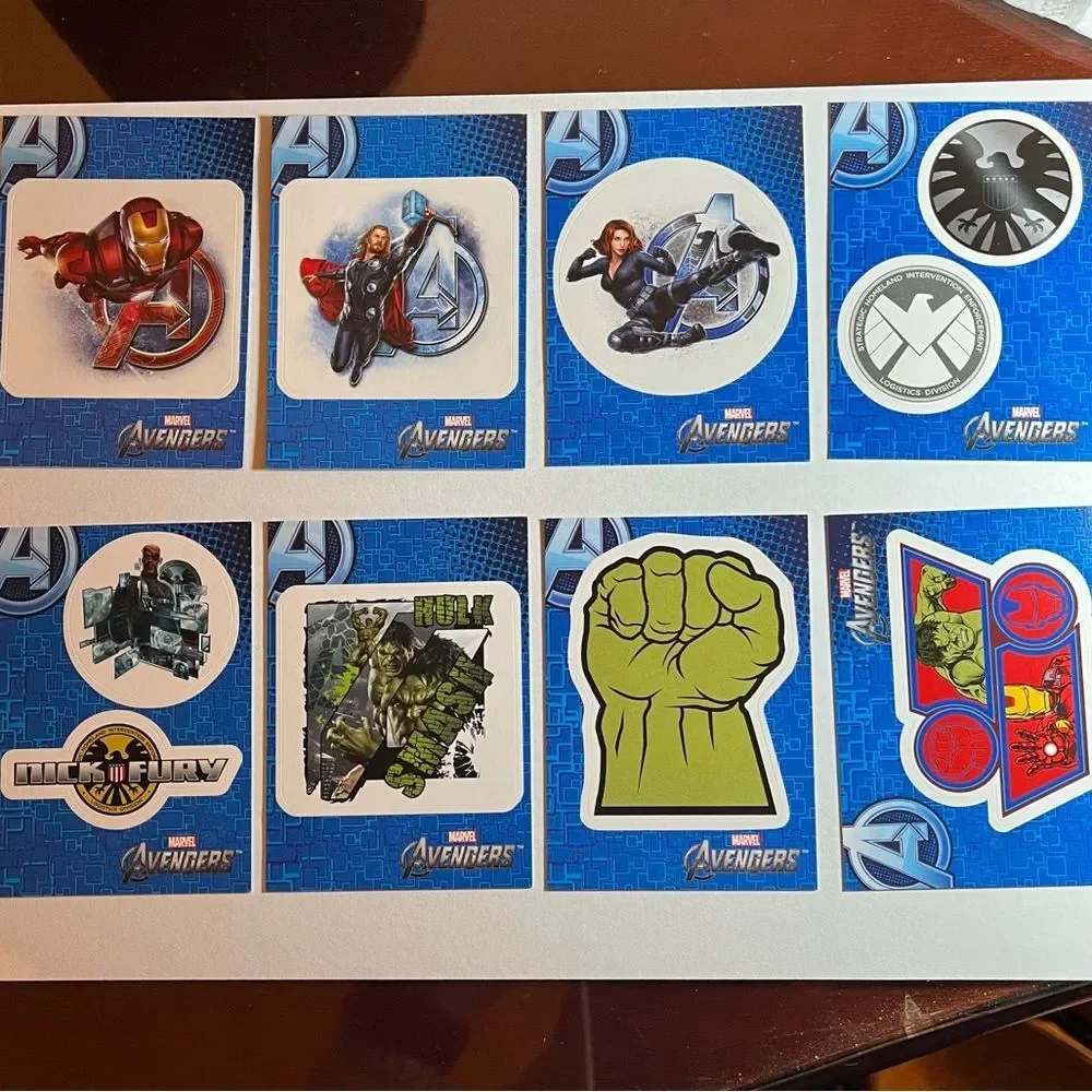 Upper Deck Marvel 2012 The Avengers Assemble trading cards S6 7 9 11 13 14 16 19